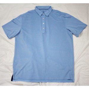 Johnnie-O Mens Short Sleeve Polo Shirt Size Large